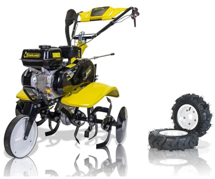 Motozappa a benzina Garland Mule 1162 NRQG - V20 + in omaggio ruote pneumatiche