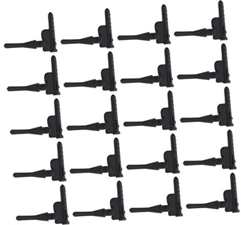 Veemoon 20pcs Silicone Computer Cooler Fan Mounting Shaped Anti- Screws for Radiators Easy Installation for Builds Cooling Accessory