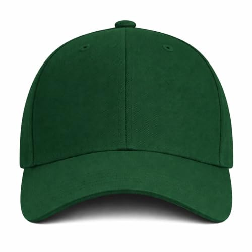 MFAZ Morefaz Ltd klassisk bomull 6-panels baseballkeps med justerbart metallspänne – bekväm vardagshatt