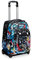 Seven Trolley, 2 in 1, Schulranzen mit Rollen, Rucksack mit Trolleyfunktion für Kinder, ab 1. Klasse, für Schule, Reisen, Mädchen&Jungen, Mehrfarbig, NAVYBUSH