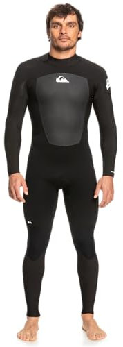 Quiksilver 5/4/3mm Prologue - Back-Zip-Neoprenanzug für Männer Schwarz