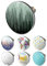 arteneur® - Pop Up Waschbeckenstöpsel mit Motiv Tannenwald | Abflusssieb | Doppel Dichtung | Universal Abflussstöpsel 34mm – 41mm | Pop Up Ventil Waschbecken Stöpsel