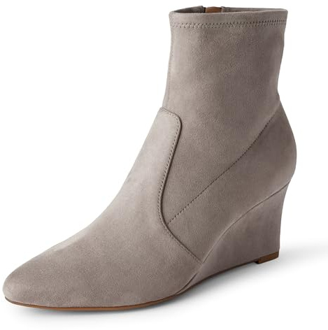 Amazon Essentials Women's Wedge Zip Ankle Boots