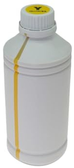 ForgeCore Tinta DTF de 1000 Ml, Compatible con de Transferencia Directa, de impresión y Transferencia de película Pet(Yellow Ink)