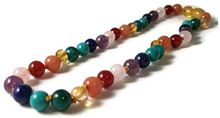 Baltic Essentials 12.5 Polished Honey Rainbow Necklace (12.5)