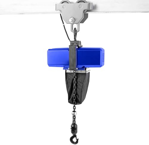 Pallit Kettenzug elektrisch 230V 500 kg Tragkraft 5 m Hubhöhe robuste Stahlkette Fernbedienung mit Not-aus-Schalter EHOIST Seilzug Seilhebezug Seilwinde Flaschenzug