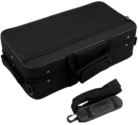 GREENADSCAPE Klarinettenkoffer Klarinettentragetasche Klarinettenaufbewahrungstasche Tragetasche Für Klarinette Mit Zubehör Aufbewahrungshalter