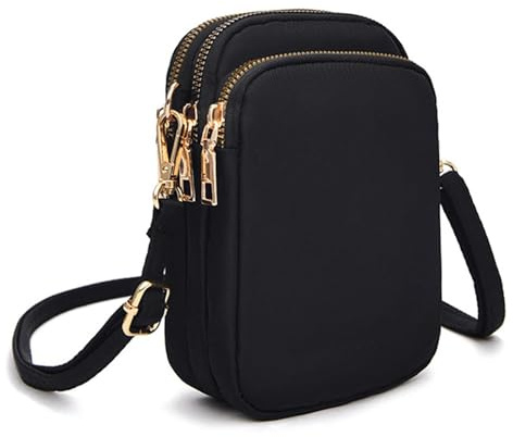 MLPKOI Klein Handytasche zum Umhängen Damen, Handy Umhängetasche Damen, Handy Schultertasche, hHandy Tasche, Mini Crossbody Bag mit Kopfhörer Eingang, für Einkaufen, Verabredungen, Spaziergänge