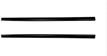 Jupes Latérales Modification du Bas Caisse Et Becquet pour VW pour Golf 6 MK6 Standard Edition 2008 2009 2010 2011 2012(Glossy Black)
