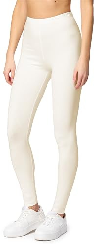 Merry Style Leggings Deportivas Mujer Algodón MS10-198 Ecru M