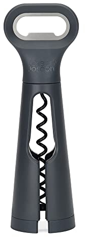 Joseph Joseph BarStar Cavatappi 3-in-1, Apribottiglie e Tagliacapsule, Design Salvaspazio