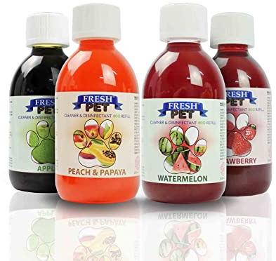 Trade Chemicals Fresh Pet Disinfectant Eco Refill 4 X 250 ml (Fruity Pack)