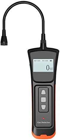 USKI Moniteur de qualité de l'air Professionnel de détecteur et Home gaz Naturel Ch4 Détecteur de gaz Gaz Naturel Alarme Fuite de gaz Détecteur de Fuite Portable