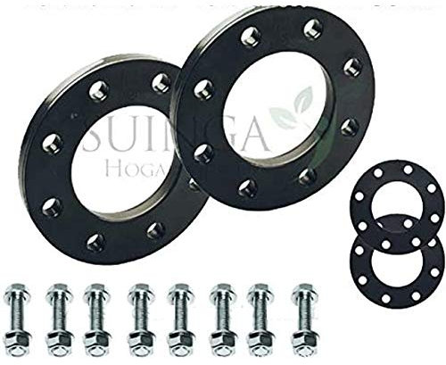 Suinga JUEGO DE CONTRABRIDAS 50MM - 2 PARA CONTADORES DE AGUA Compuesto por: 2 contrabridas de hierro roscadas, 2 juntas y 8 tornillos con tuercas.