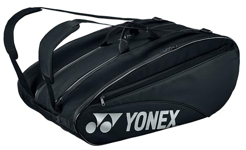 YONEX Team Racquet Bag 12 pcs Schlägertasche Schwarz - Weiß
