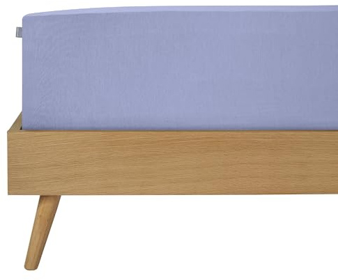 Schiesser Spannbettlaken Elli - 97/3-180 x 200 cm - Lavendel