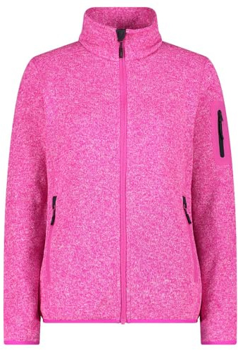 CMP Damen Giacca In Knit-tech Da Donna Jacke, Festival-Antracite, XS EU
