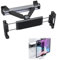 Tablet Halterung Auto 360° Drehbar Tablet Halter Kopfstütze Ausziehbare Tablethalterungen Auto für iPad iPhone/Samsung Tab/Kindle Fire HD/Nintendo Switch Kompatibel mit 4,7-12,9 Geräten