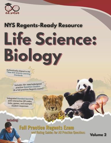 Life Science: Biology NYS Regents-Ready Resource (NYS Life Science: Biology Resource Series)