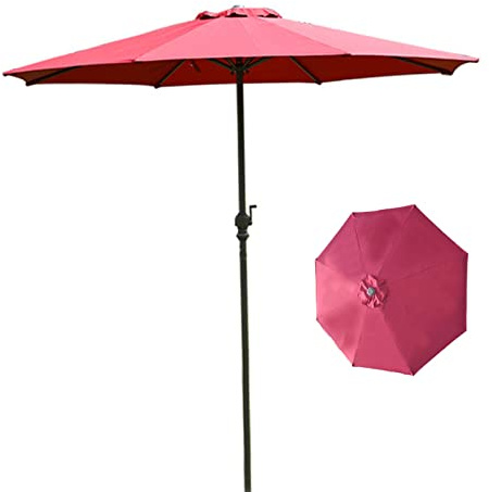 LSLYTQ Garden Sun Parasol, Outdoor Sun Shade, Waterproof, Sun Protection, Protection Windproof, for Balcony, Dining Tables, Gardens, Patios, Decking, Sun/Rain Umbrella good