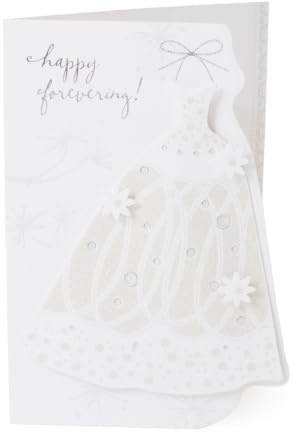 Hallmark Wedding Shower Card (Dress)