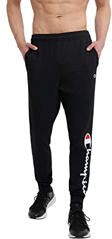 Champion Herr-joggingbyxor, lätta loungebyxor, grafiska Jerseybyxor för män, 31 tum (79 cm), XXL