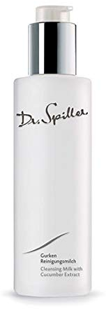 Dr. Spiller - Gurken Reinigungsmilch | Feinere Poren & Frische Kick mit jeder Anwendung | Angenehm auf der Haut | Die ideale Reinigung für Mischhaut