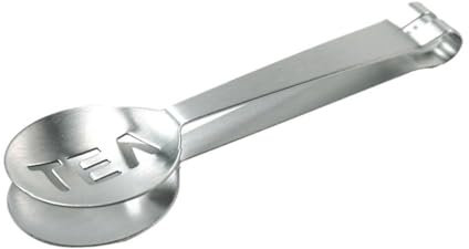 Pince à sachet de thé, filtre à thé, pince à sachets de café, pince à sachet de thé en acier inoxydable, clip L pour cuillère en vrac