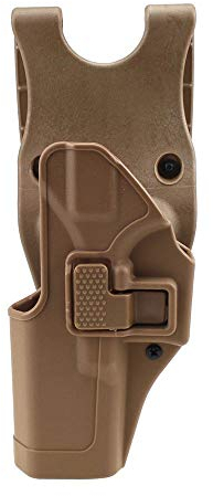 ANSNOW Taktiskt Glock-Hölster Militärt Döljande Vänsterhandspaddel Midjebältehölster För Glock 17 19 22 23 31 （2 Färger Tillval）/Kaki