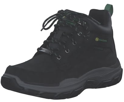 Skechers Men's x John Deere -RESPECTED LANDIN, Black, 42.5 EU