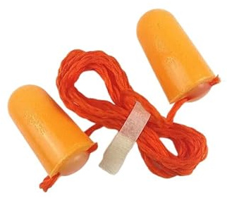 ohrstöpsel 100 Paar/Box, Schaumstoff mit Kordel, Geräuschreduzierung