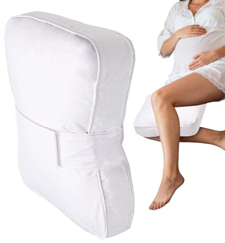 Almohada Ergonómica Transpirable Para Rodilla Con Correa, Cojín Para Dormir De Lado Entre Piernas, Accesorio Multifuncional De Descanso Para Alineación De Columna, Presión En Espalda Y Piernas