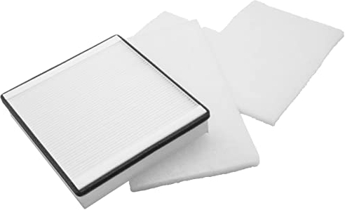 vhbw Filter-Set kompatibel mit Vallox KWL 080 SC, 080 SE, 090 SC, 090 SE, 091 SC, 90 K MC, 90 K SC Luftbefeuchter, Luftreiniger - 3X Ersatz-Filter