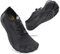 ZHR Badeschuhe Herren Barfußschuhe Damen Schwimmschuhe Wasserschuhe Leicht Schnell Trocknend Barfuß Strandschuhe Schwarz EU45