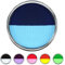 LOPHE Water Color Schminke, 30g Bodypainting Farben Schminke Kinder, Waschbar Theaterschminke Körperfarbe, Gesichtsfarbe Kinderschminke für Make up Karneval & Halloween Party (dunkelblau+hellblau)