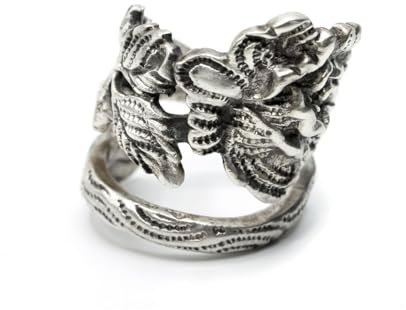Miniblings Real Silver Ring 825 Sterling Cutlery Handmade Unique Antique AB7 - Handmade Fashion Jewelry - Fingerring
