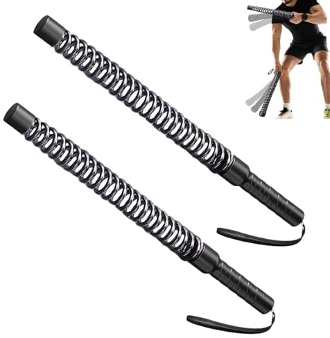 Battle Ropes Kabellos - 2er Set Fitnessseile für Muskeltraining | Cordless Body Shaping | Cardio Ausdauertraining | Für Boxen, MMA, Calisthenics, Zuhause, Outdoor, Männer & Frauen