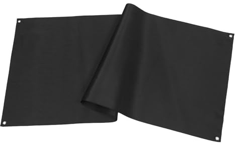 Toddmomy Rete di Sicurezza per Tiro L'Arco Nera 1,5x0,67 M Spessa 1 Mm Rinforzata per Cattura Frecce e Bersaglio, Barriera Portatile per Allenamento Outdoor e Pratica Golf Chipping