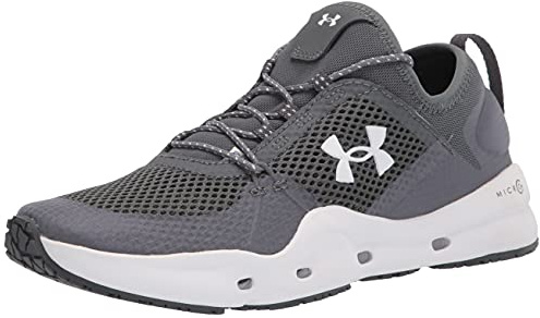 Under Armour Femme Micro G Kilchis Basket, Gris (100)/Blanc, 41 EU