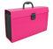 Rapesco 1554 Fächermappe Aktentasche 19 Fach Dokumentenbox, A4+, Fuchsia