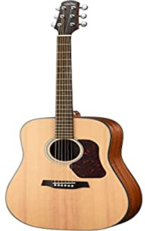 Walden Natura D550E Elektroakustische Gitarre aus massiver Fichte, seidenmatt