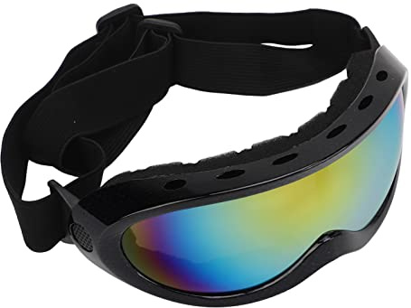 SPYMINNPOO Gafas para Perros, Protección UV 400, Gafas de Sol para Perros, Correa Elástica, Cómodas, Universales para Perros de Gran Tamaño