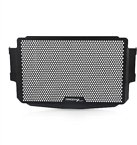 ZeNaha Accessori Moto Coperchio Protezione griglia radiatore Compatibile con Yamaha XSR900 XSR 900 Tracer 9 900 GT MT09 MT-09 MT09 2021 2022 2023 (Color : TRACER9GT Logo, Size : A)
