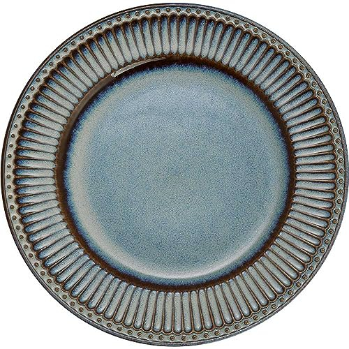 GreenGate Essteller Alice Oyster Blue Blau 26,5 cm Teller Everyday Geschirr
