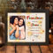 Personalisierte Geschenke für Beste Freundin, Bilderrahmen LED zum Jahrestag, Geburtstag, Freundschaftsgeschenke Geburtstagsgeschenk Frauentag für Frauen BFF Kollegin ihre Freundin Schwester Besties