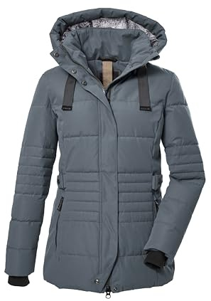 G.I.G.A. DX Donna Giacca trapuntata con cappuccio senza zip/giaccone funzionale in piuma d'oca GW 25 WMN QLTD JCKT, sturm, 48, 39930-000