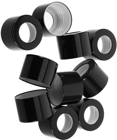 Beaupretty 10 Pezzi Tappi Per Bottiglie Diffusore Profumo Coperchi Vuoti Ricaricabili in Vetro Compatibili Diffusori a 24 Denti Per e Auto