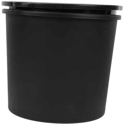 LOORGVEL Vaso per Piante da Esterno per Patate e Arachidi Contenitore da Giardino Resistente e Design Doppio con Fondo Antiradice per Balconi e Coltivazioni Nero