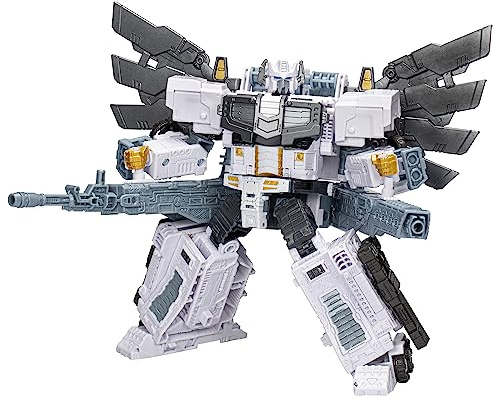 Hasbro Transformers Legacy Evolution Leader-Klasse Nova Prime 17,5 cm große Action-Figur für Jungen und Mädchen ab 8 Jahren