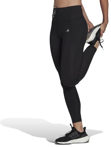 adidas Damen Running Essentials 7/8 Leggings, Black, M